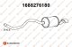 1688276180 Eurorepar Глушитель выхлопных газов конечный для Renault Clio