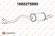 1688275880 Eurorepar Глушитель выхлопных газов конечный для Renault Clio