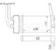 D6G009TT Thermotec Радіатор пічки для Ford Transit