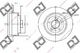 BD1071 DJ Parts Гальмівний диск