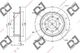 BD1678 DJ Parts Гальмівний диск