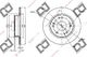 BD1348 DJ Parts Гальмівний диск на Honda Civic