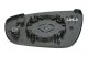 6102092345313p BLIC Скло зовнішнього дзеркала для Renault Captur