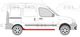 6505-06-6010012P BLIC Поріг для Renault Kangoo