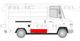 6508-01-3542155P BLIC Дверь для Mercedes Vario
