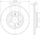 8DD 355 110-801 Hella Pagid Гальмівний диск