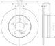 8DD 355 114-181 Hella Pagid Тормозной диск на Mercedes C-Class