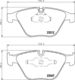 8DB 355 009-271 Hella Pagid Гальмівні колодки