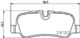 8DB 355 011-981 Hella Pagid Гальмівні колодки