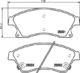 8DB 355 015-231 Hella Pagid Гальмівні колодки