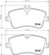 8DB 355 018-351 Hella Pagid Тормозные колодки