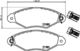 8DB 355 019-311 Hella Pagid Гальмівні колодки