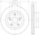 8DD 355 118-561 Hella Pagid Гальмівний диск