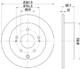 8dd355120631 Hella Pagid Тормозной диск