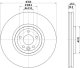 8dd355132481 Hella Pagid Тормозной диск