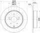 8dd355132591 Hella Pagid Гальмівний диск