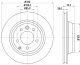 8DD355129761 Hella Pagid Гальмівний диск