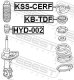 kbtdf Febest Опорний підшипник амортизатора для Kia Cerato