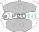 5000-1101 Profit Гальмівні колодки
