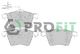 5000-1654 Profit Тормозные колодки
