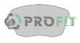 5000-1419 Profit Тормозные колодки
