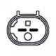 ABEU224 Mobiletron Датчик ABS
