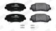 573787j Jurid Тормозные колодки для Jeep Cherokee