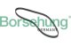 b12381 Borsehung Поліклиновий ремінь