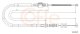 92172727 Cofle Трос ручного тормоза для Opel Frontera
