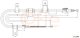 92172545 Cofle Трос ручного тормоза для Hyundai Getz