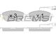 BP2943 Bremsi Тормозные колодки