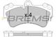 BP3099 Bremsi Тормозные колодки