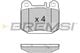 BP3177 Bremsi Тормозные колодки для Mercedes M-Class