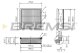 fa0563 Bremsi Повітряний фільтр для Opel Corsa