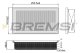 fa1102 Bremsi Воздушный фильтр для Kia Rio