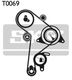 VKMA 01016 SKF Комплект ременя ГРМ