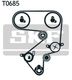 VKMA 91021 SKF Комплект ременя ГРМ