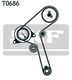 VKMA 92519 SKF Комплект ремня ГРМ