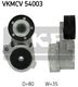 VKMCV 54003 SKF Натяжной ролик поликлинового ремня