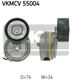 VKMCV 55004 SKF Натяжной ролик поликлинового ремня