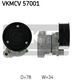 VKMCV 57001 SKF Натяжной ролик поликлинового ремня