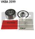 VKBA 3599 SKF Підшипник ступиці колеса