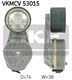 VKMCV 53015 SKF Натяжний ролик поліклинового ременя