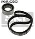 VKMA 02202 SKF Комплект ремня ГРМ