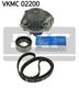VKMC 02200 SKF Комплект ременя ГРМ + помпа
