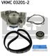 VKMC 03201-2 SKF Комплект ременя ГРМ + помпа