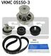 VKMC 05150-3 SKF Комплект ремня ГРМ + помпа