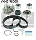 VKMC 98000 SKF Комплект ремня ГРМ + помпа