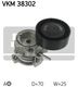 VKM 38302 SKF Натяжной ролик поликлинового ремня
