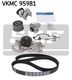 VKMC 95981 SKF Комплект ременя ГРМ + помпа